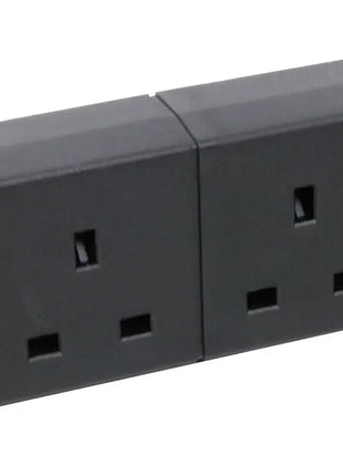 Mercury 4 gang 13A trailing socket with neon Mercury