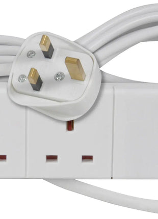 Mercury 2 Gang 13A Mains Extension Lead 5.0m Mercury