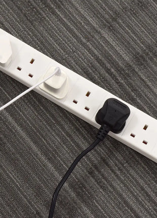 Mercury 6 gang 13A extension lead with surge protection, 2.0m Mercury