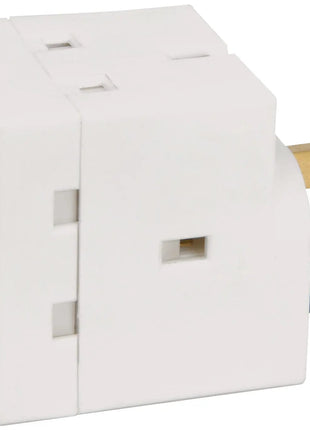 Mercury 3-Way UK Mains Adaptor - Fused @ 13A Mercury