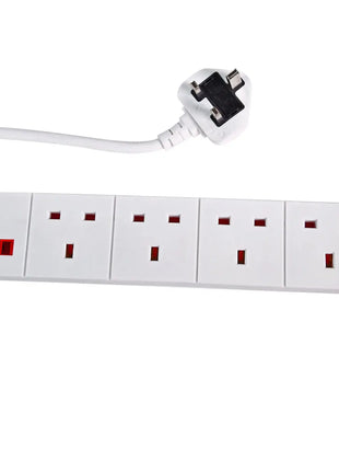 Mercury 4-Way Extension Lead, Neon Mercury