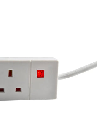 Mercury 4-Way Extension Lead, Neon Mercury