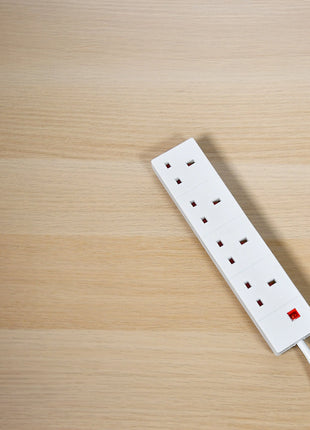 Mercury 4-Way Extension Lead, Neon Mercury