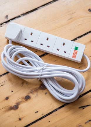 4 Gang Extension Leads with Surge Protection 4-way extension lead sur Mercury