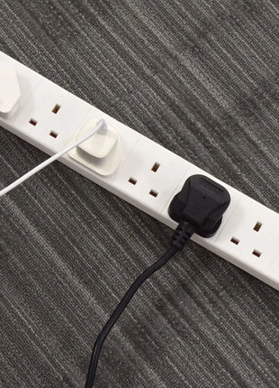 Mercury 6 gang 13A extension lead with surge protection, 5.0m Mercury