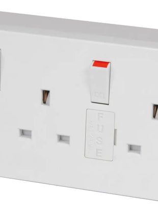 3 Gang Switched Fused Mains Socket 3 Gang SwitchedFused Mains Outlet Mercury