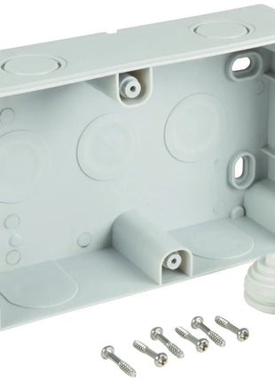 Mercury IP55 2 Gang Socket Mercury