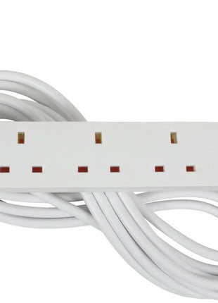 Mercury UK 4-Gang Extension Lead 5.0m Mercury