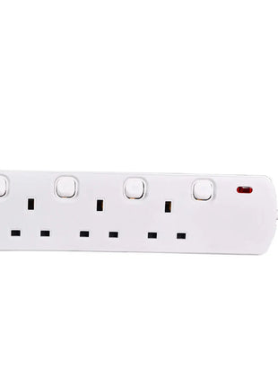 Mercury UK 4 Gang Switched Extension Lead 2.0m Mercury