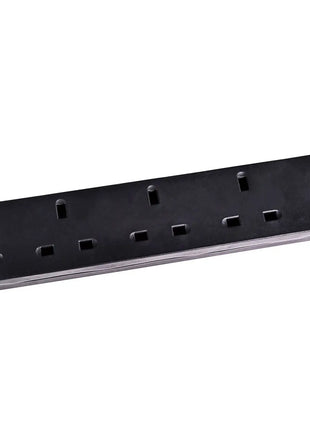 Mercury UK 4-Gang Extension Lead Black 5.0m Mercury