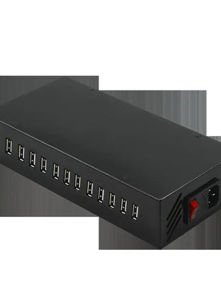 Silent Disco 48-Way Charger - UK Mains Charger &amp; USB Cables Q-Audio