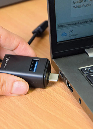 AV:Link 3 Port Mini USB Type-C Hub AV:Link