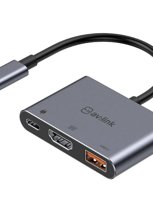 AV:Link 3 Port Slim USB3.0 Type-C Hub AV:Link