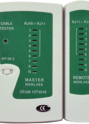 Mercury RJ45/RJ11 Ethernet Network Cable Tester Mercury