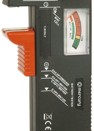 Mercury Universal Analogue Battery Tester Mercury