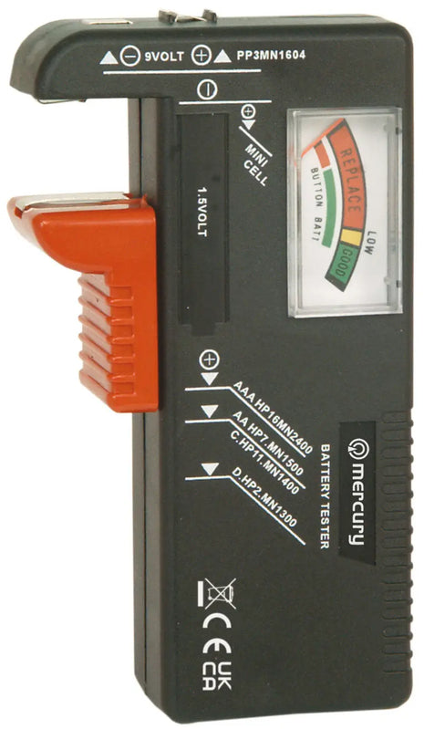 Mercury Universal Analogue Battery Tester Mercury