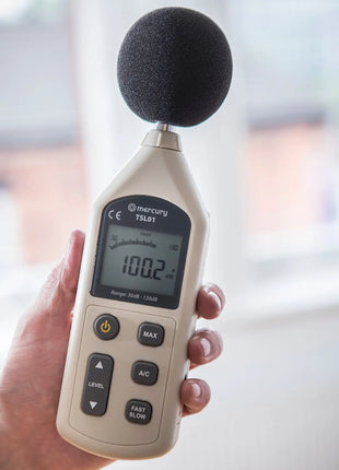 Mercury Digital Sound Level Decibel Meter Mercury