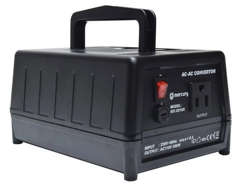 Mercury (UK version) Step down230 - 120Vac converter, 300W Mercury