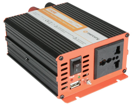 Mercury 12Vdc 150W Modified Sine Wave Inverter Mercury