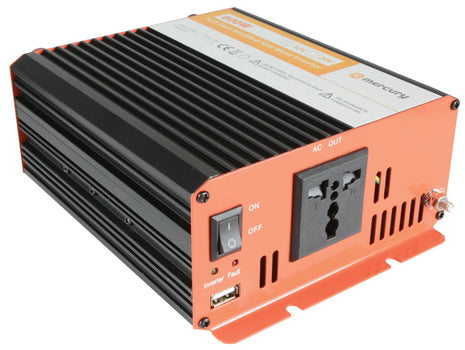Mercury 12Vdc 600W Modified Sine Wave Inverter Mercury