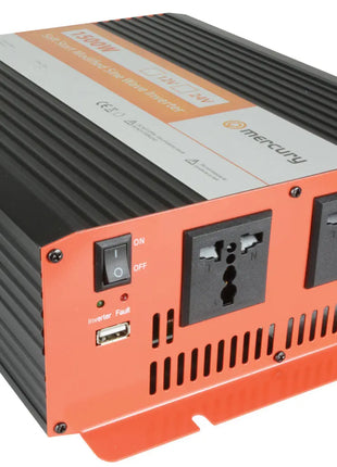Mercury 12Vdc 1500W Modified Sine Wave Inverter Mercury