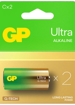 GP C Alkaline Battery 1.5V 2 Pack GP