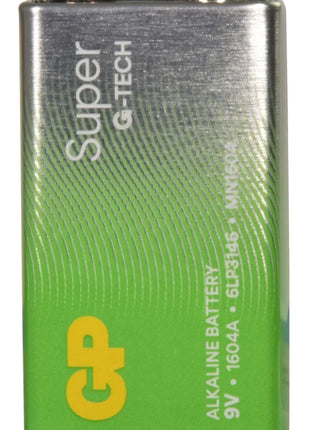GP PP3 GP Alkaline Bulk 9V 10 Pack GP