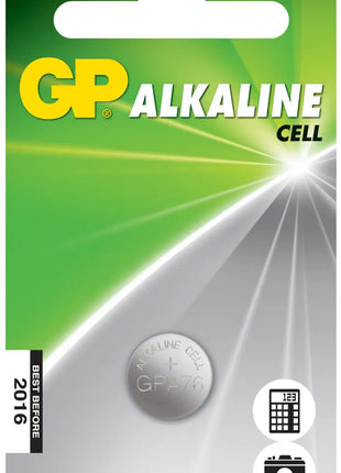 GP LR44 Alkaline Button Cell 1.5V Single GP
