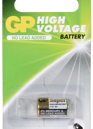 GP 11A 6V Alkaline Battery Single GP
