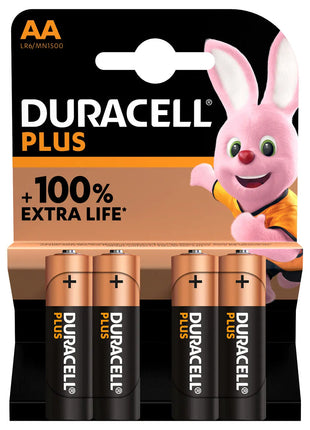 Duracell AA Duracell Plus Power 4 Pack Duracell