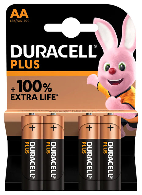 Duracell AA Duracell Plus Power 4 Pack Duracell
