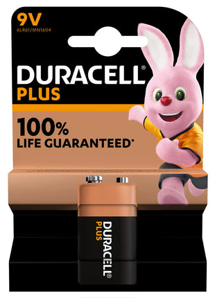 Duracell PP3 9V Duracell Plus Power Single Duracell