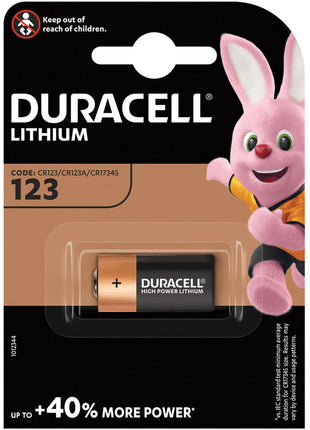 Duracell CR123 Duracell Lithium Battery Single Duracell