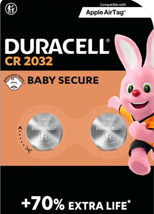 Duracell CR2032 Duracell Lithium Coin Cell 2 Pack Duracell
