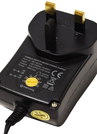 Mercury Energy efficient switch-mode power supply 1500mA Mercury