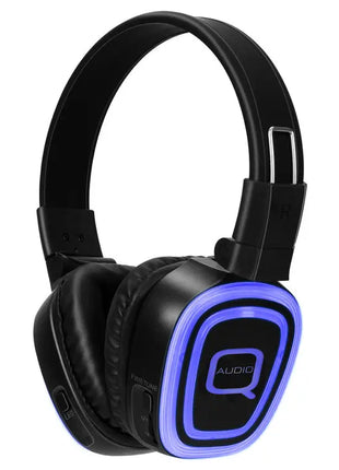 Silent Disco Headphones - 3 Selectable Channels Q-Audio