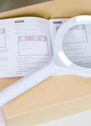 Mercury Magnifying Glass LED White Mercury