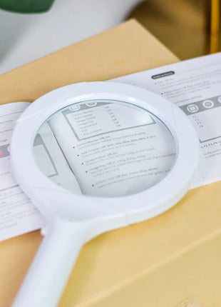 Mercury Magnifying Glass LED White Mercury