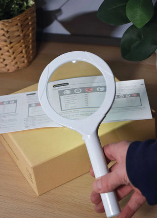 Mercury Magnifying Glass LED White Mercury