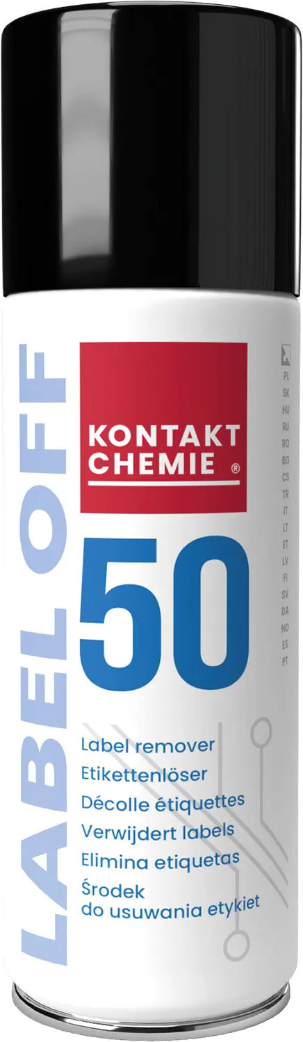 Kontakt Chemie Label Off 50 200ml Kontakt Chemie