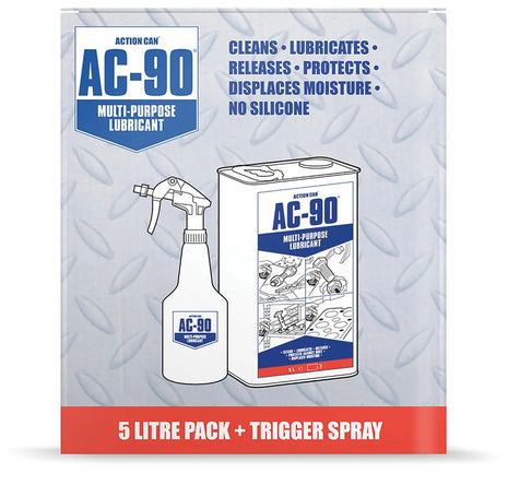 Action Can AC-90 Multi-Purpose 5ltr Pack + Trigg Action Can