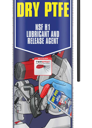 Action Can DRY PTFE TwinSpray 500ml Action Can