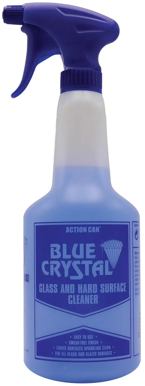 Action Can BlueCrystal Glass Clean 750ml Action Can