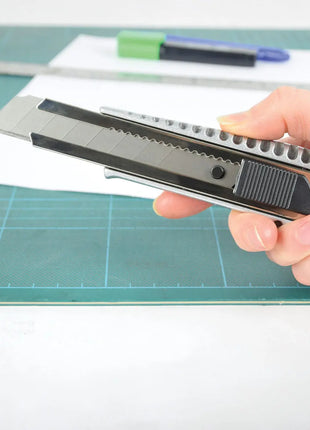 Mercury Aluminium Craft Knife with Snap-Off Blade Mercury