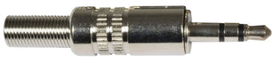 QTX 3.5mm stereo plug, metal QTX