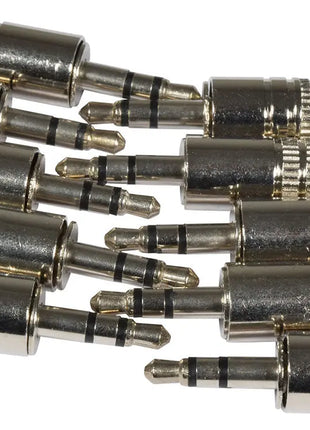 QTX 3.5mm stereo plug, metal QTX