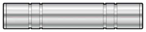 QTX Coupler 6.3mm Stereo Jack Socket - 6.3mm Stereo Jack Socket QTX