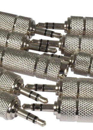 QTX Adaptor 3.5mm Stereo Plug -  6.3mm Stereo Socket QTX