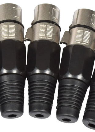 QTX XLR socket, short, 3-pin QTX