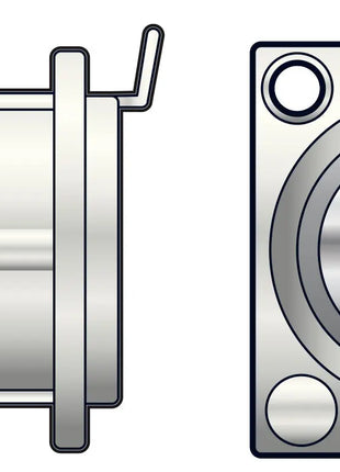 Neutrik NEUTRIK® NC3FD-LX 3-Pin XLR Chassis Female Socket Neutrik